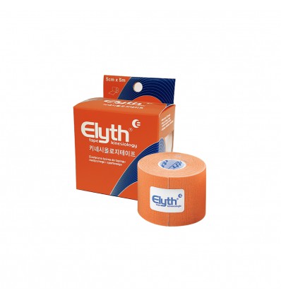 Tejp elastyczny Kinesiology Tape / pomarańczowy