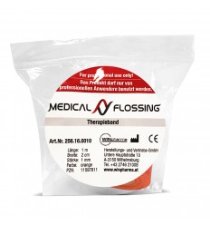 Taśma Medical Flossing / pomarańczowa 1mx2cmx1mm