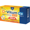 D-Vitum forte 2000 j.m. K2, witamina D+K2,120 kapsułek