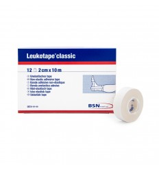 Sztywny tejp Leukotape® Classic 2 cm x 10 m / biały