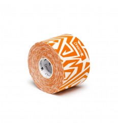 Tejp elastyczny Dream K Tribe / biało - pomarańczowy