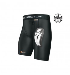 Spodenki kompresyjne CORE™ z suspensorem BioFlex™