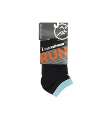 Incrediwear® Run Socks (SKARPETKI DO BIEGANIA / ZA KOSTKĘ / CZARNO-NIEB.)