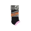 Incrediwear® Run Socks (SKARPETKI DO BIEGANIA / ZA KOSTKĘ / CZARNO-RÓŻ.)