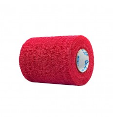 Bandaż elastyczny Coban 7,5 cm x 4,5 m / czerwony