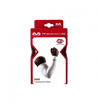 Rękaw kompresyjny Compression Arm Sleeve (biały) / 6560