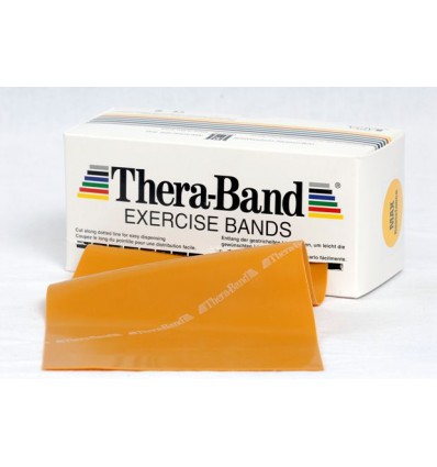 Taśma rehabilitacyjna / złota